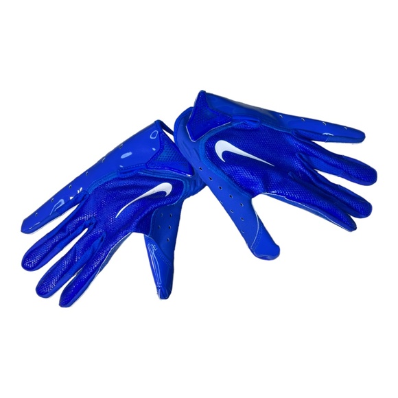 Nike Vapor Jet 7.0 Royal Blue White Football Gloves Size XL - Picture 2 of 4